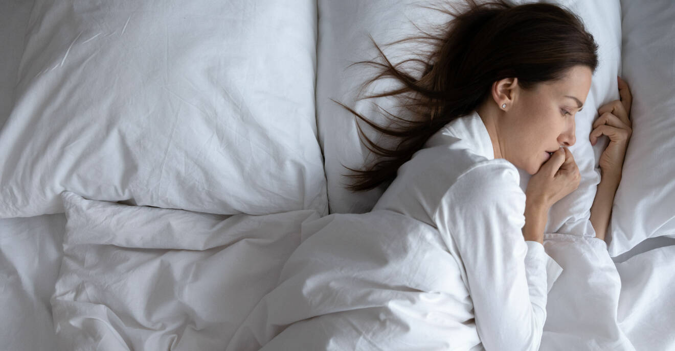 Stresstecken: svårt för att somna eller vakna på nätterna