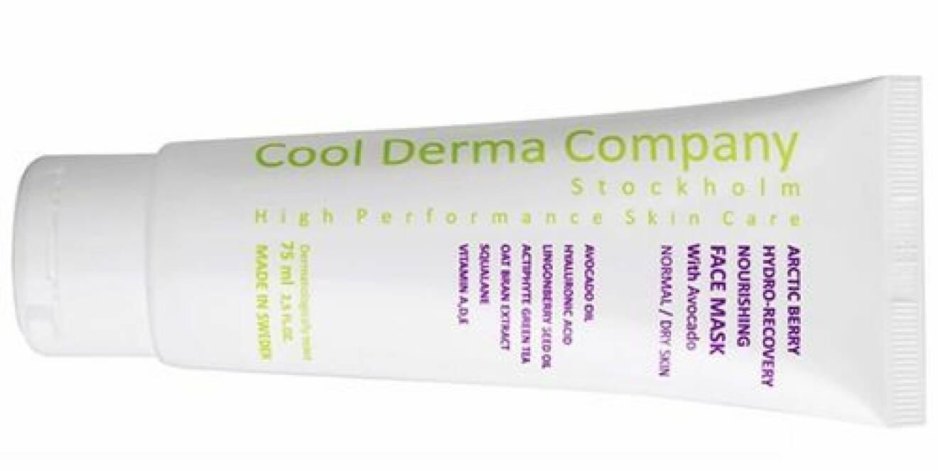 cool derma arctic berry face mask