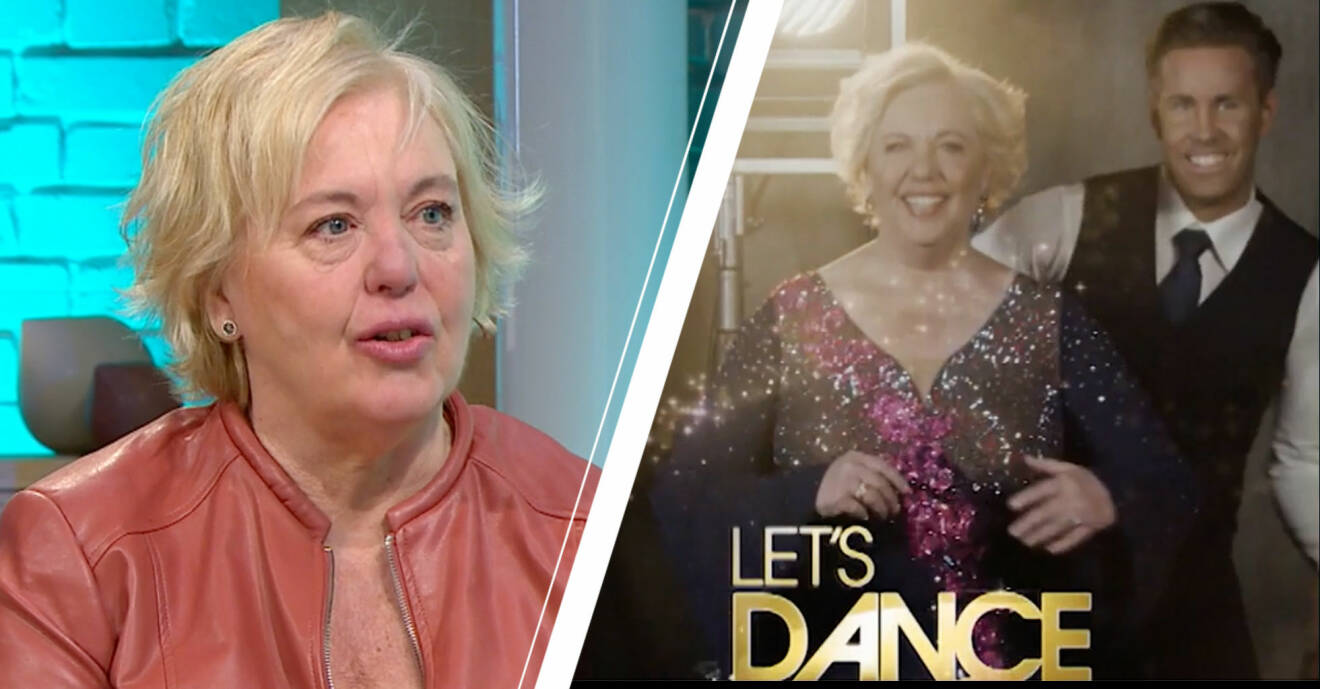 Suzanne Axell deltagare i Let's dance 2021.