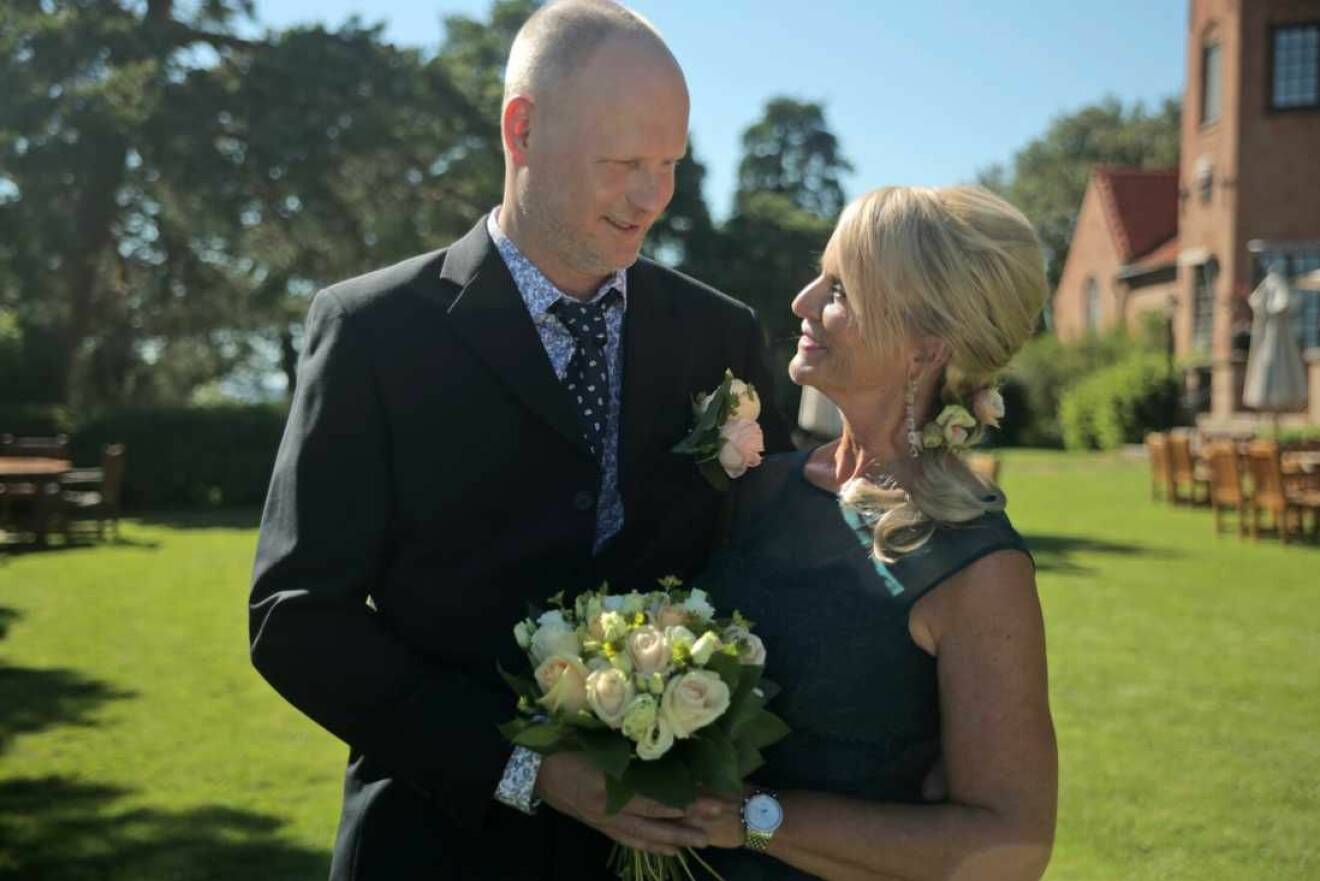 Per Rydergård och Eva Strand gifter sig i gift vid första ögonkastet