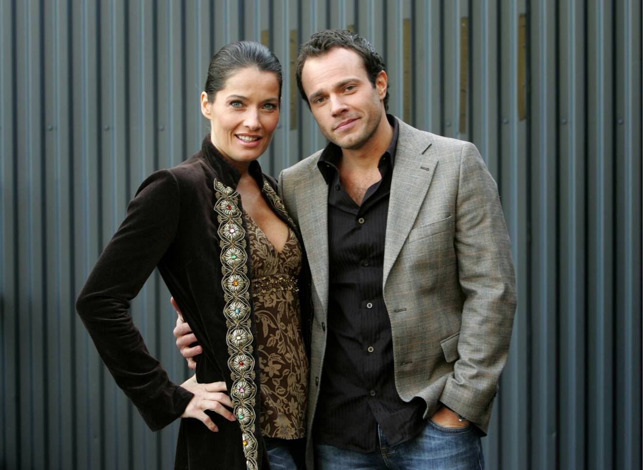 Agneta Sjödin och David Hellenius i Lets dance år 2006