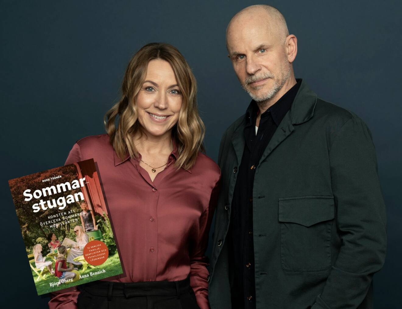 Anna Bennich och Björn Öberg - författarna av Sommarstugan