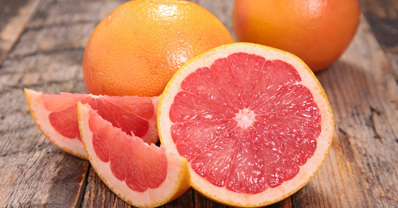 grapefrukt är bittert och bra för hälsan