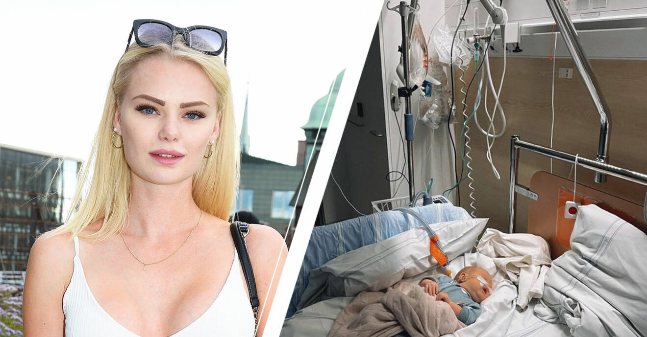 Ellinor Bjurströms dotter sjuk i RS-virus bara veckor efter födseln