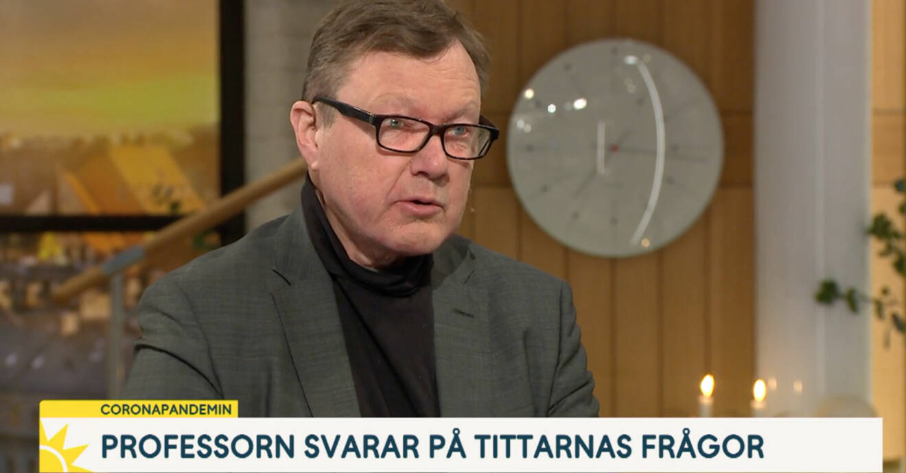 Anders Sönnerborg i Nyhetsmorgon
