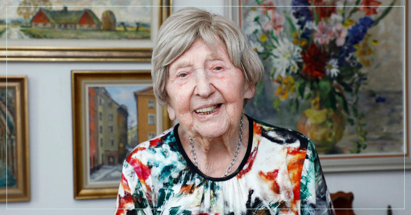 Så ska Dagny Carlsson fira sin 110-årsdag