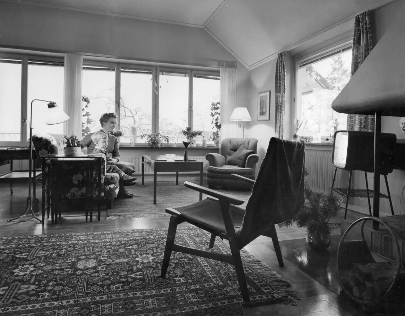 vardagsrum 1960-tal