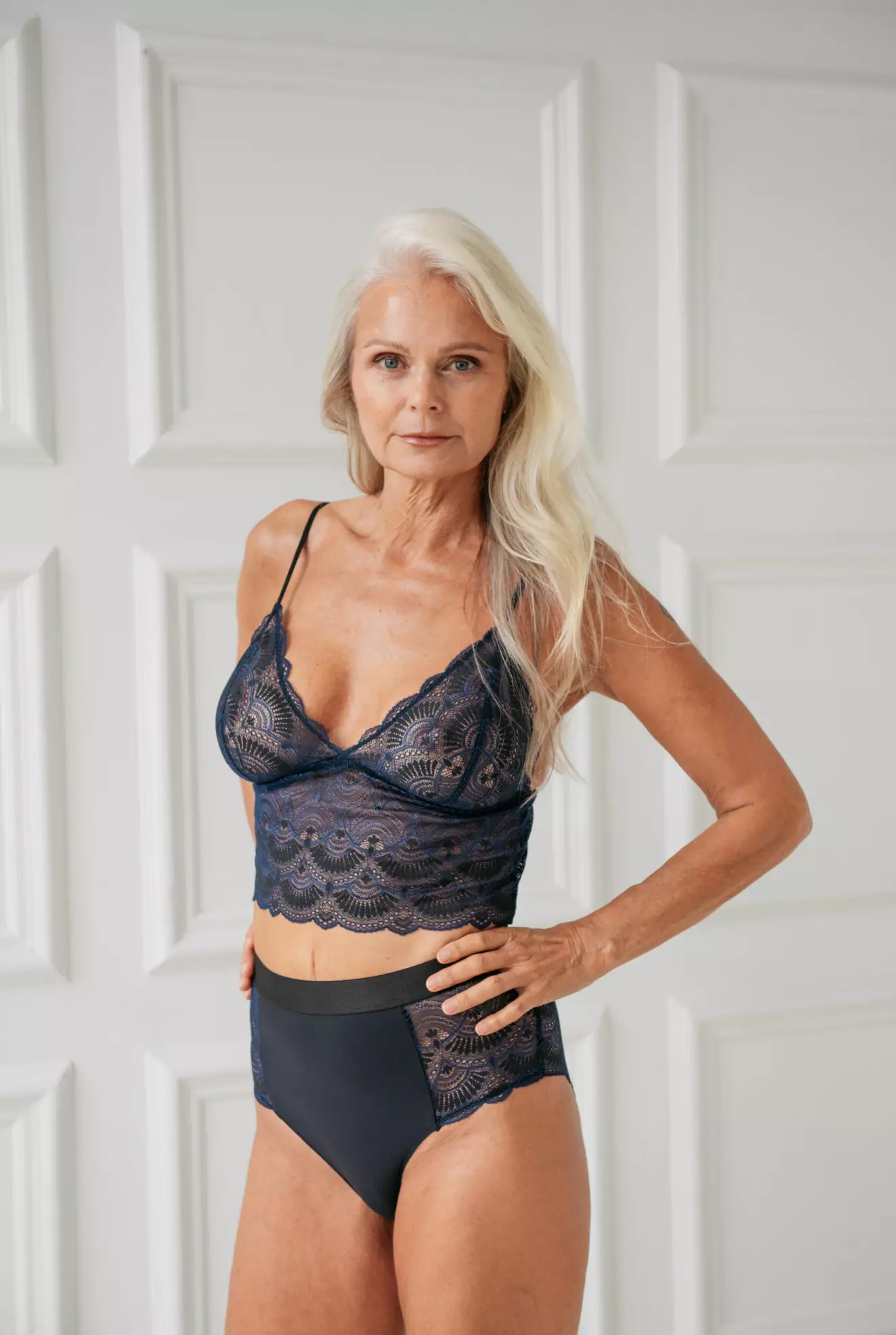 Shama Persson modell Understatement Underwear.