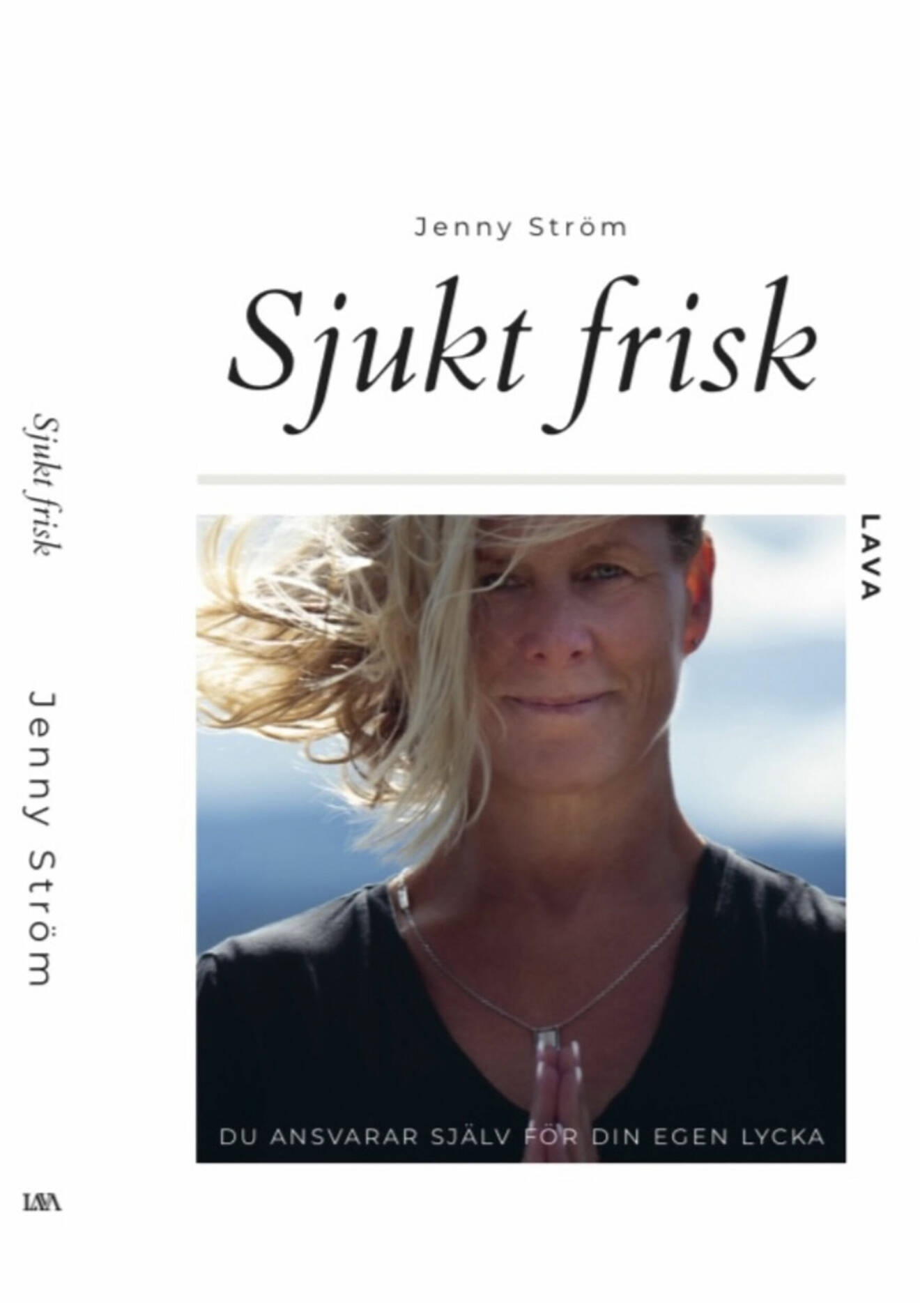 Jenny Ström sjukt frisk bokomslag