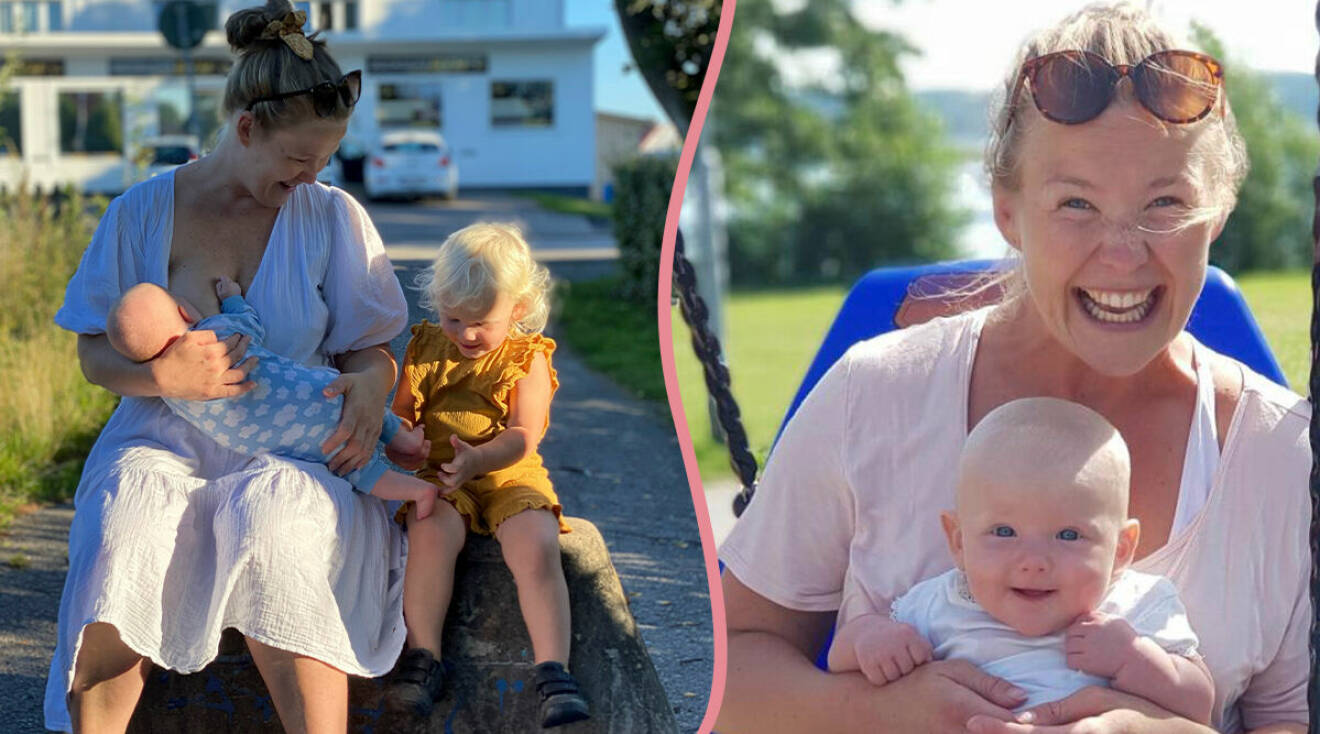 Jenny Larsson, 29, är tvåbarnsmamma och lever med en CP-skada