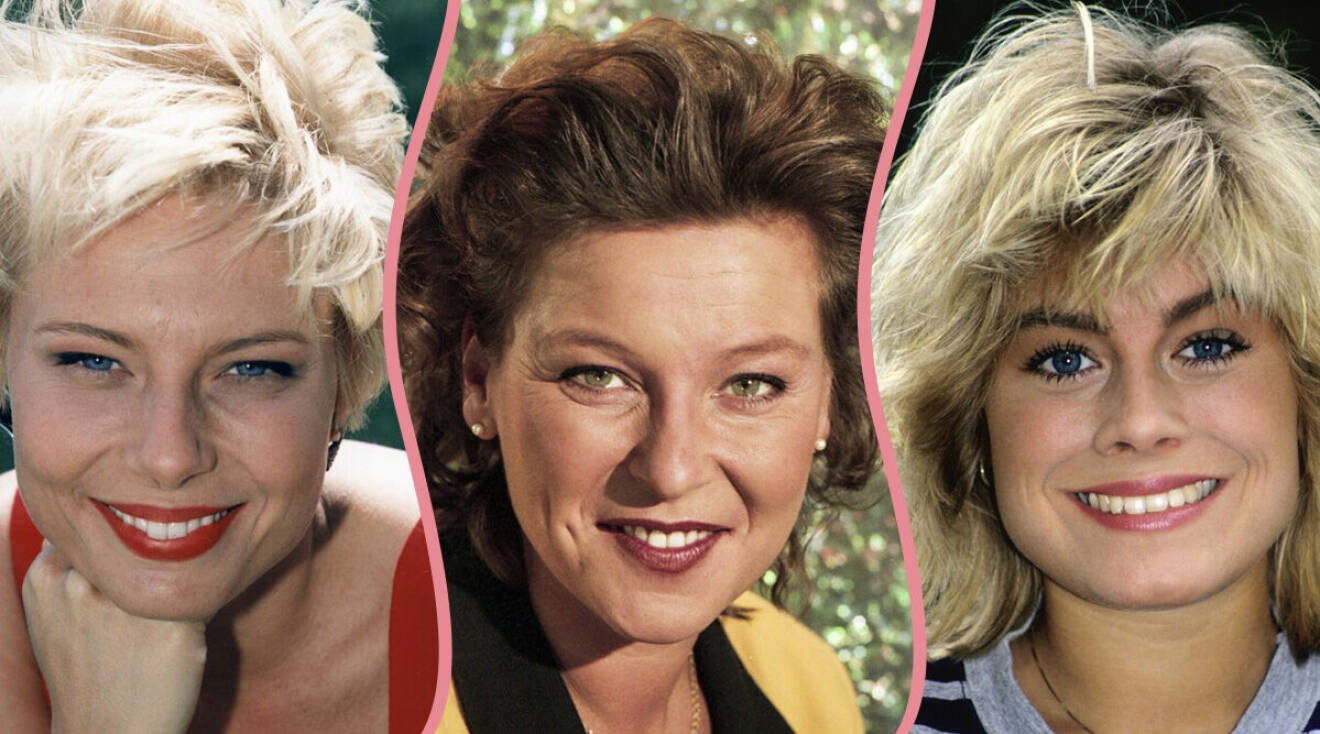 Bilder på svenska kändisar och deras frisyrer på 90-talet | MåBra