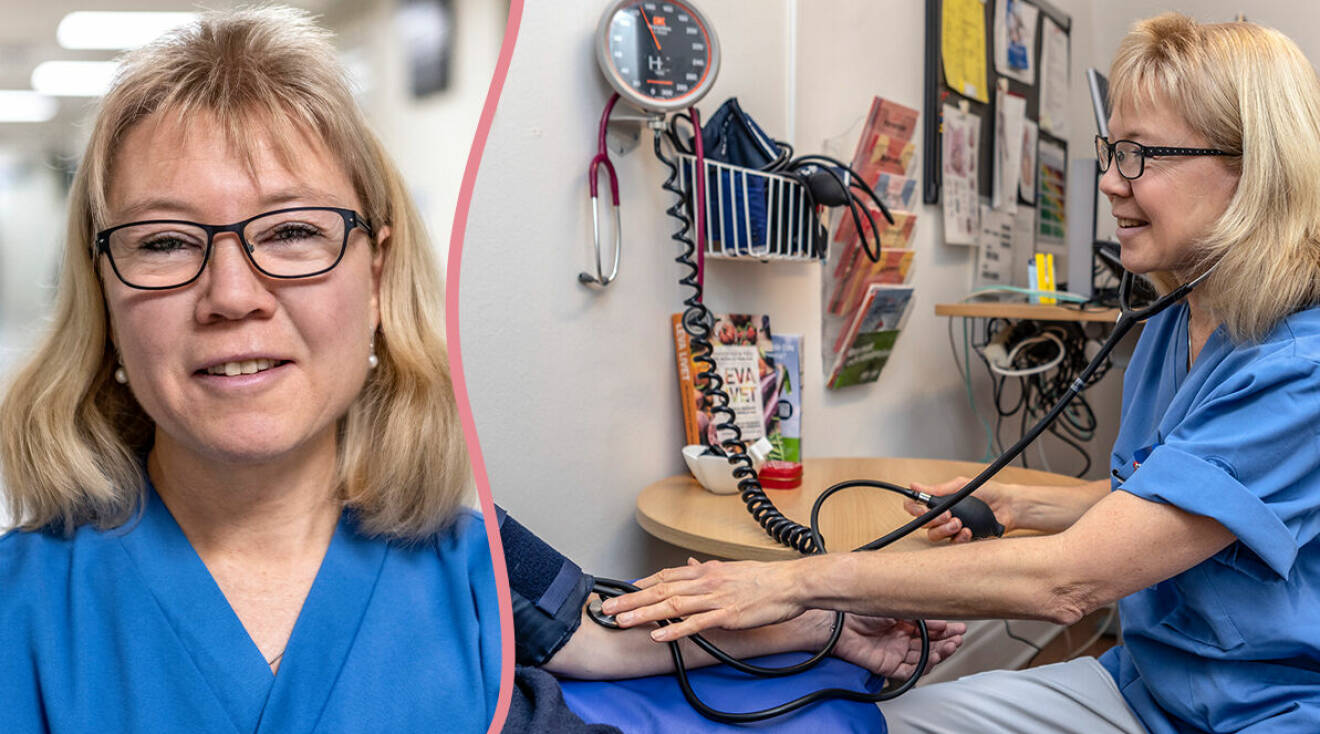 Sjuksköterskan Tina Hörnell ”Jag blev patient på hjärtavdelningen där jag jobbade”