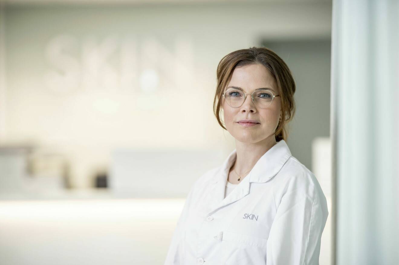 Anna Skånberg, hudläkare.