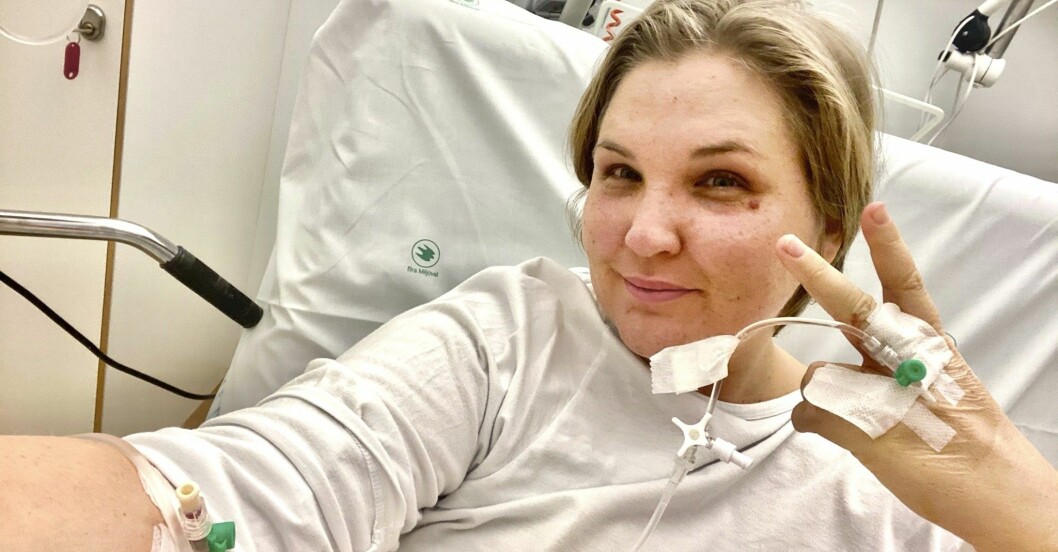 Huldas operation, där livmoder och ärrvävnad avlägsnades, har påverkat smärtan positivt.