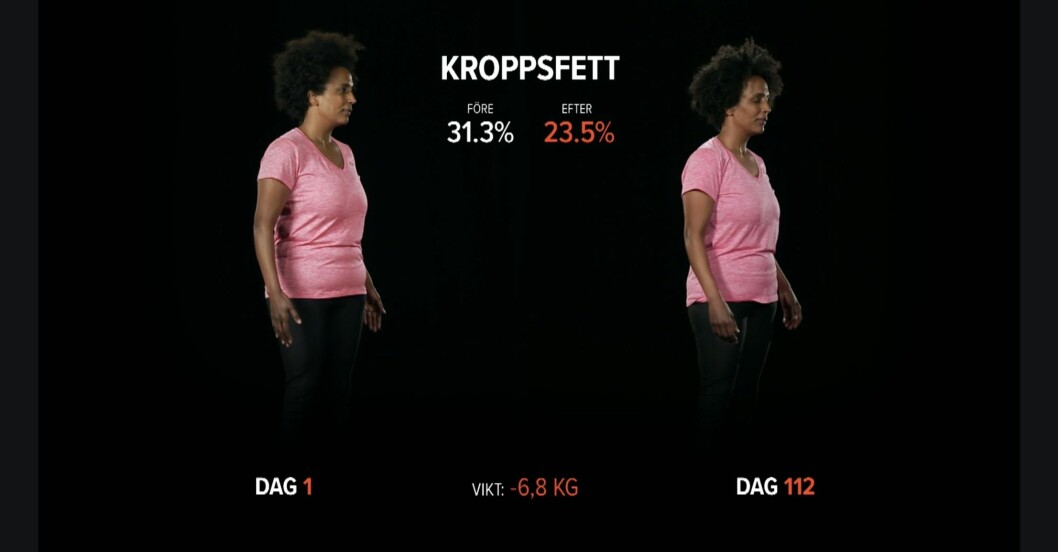 Resultat: Så gick det för deltagarna i Den stora hälsoresan 2 som gjorde 16 weeks of hell, Marika Carlsson