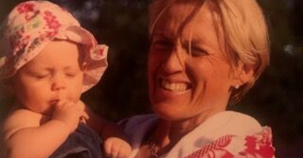 Helenas mamma med Helenas äldsta dotter. Helenas mamma med Helenas äldsta dotter.