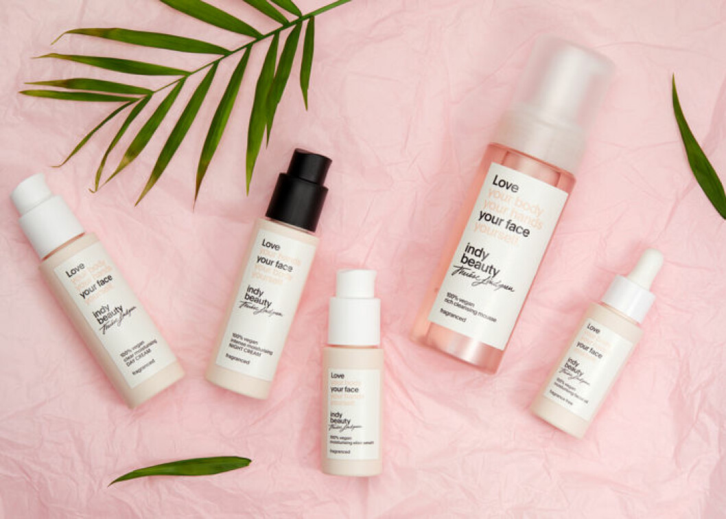 Indy Beauty består av 17 produkter som är både veganska och cruelty free.