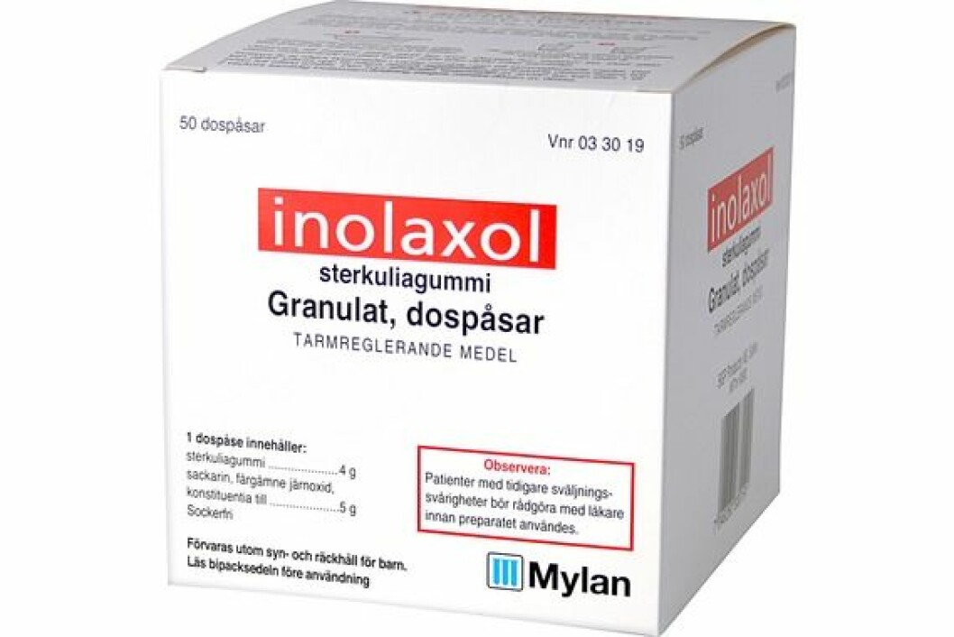 Inolaxol mot IBS.