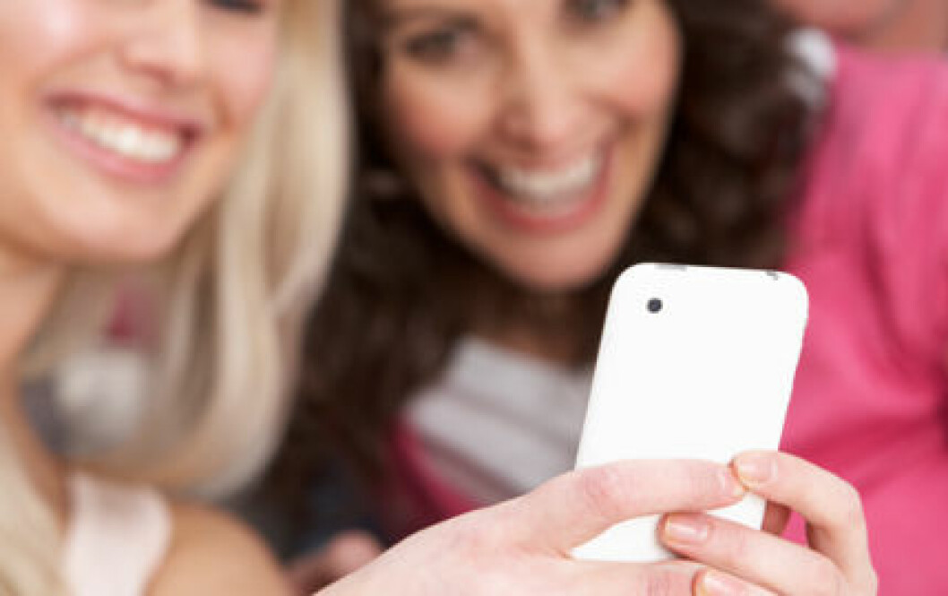 En smartphone, en mobiltelefon med utökade funktioner, och ett litet tilläggsprogram kan göra underverk för hälsan!