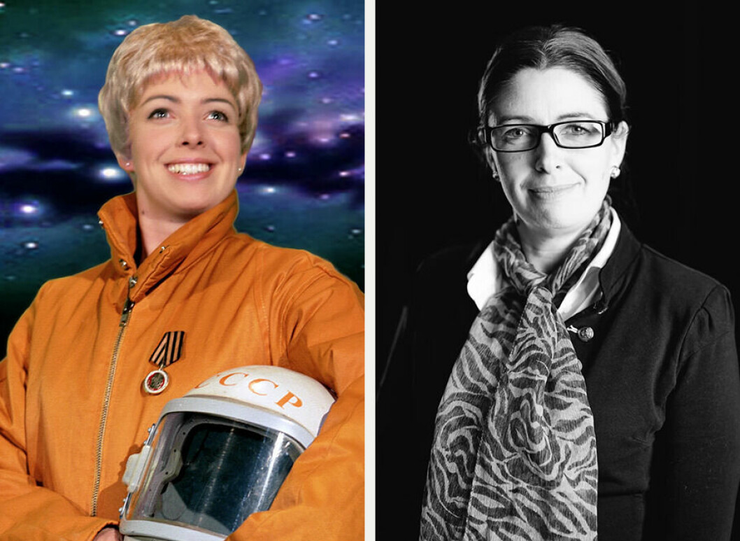 Skådespelaren Ingela Schale då och nu. Skådespelaren Ingela Schale Berghagen då och nu.