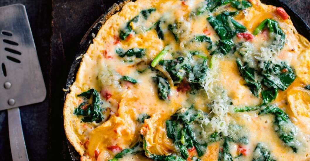 Omelett enligt recept från Mosleymetoden i praktiken