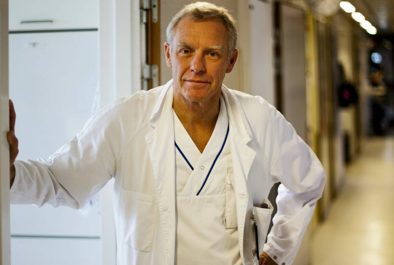 Jan Hedner, professor i lungmedicin på Sahlgrenska akademin vid Göteborgs universitet