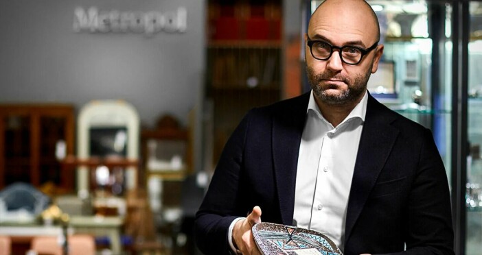 Jani Andersson är antikexpert och VD för Metropol Auktioner. Jani Andersson