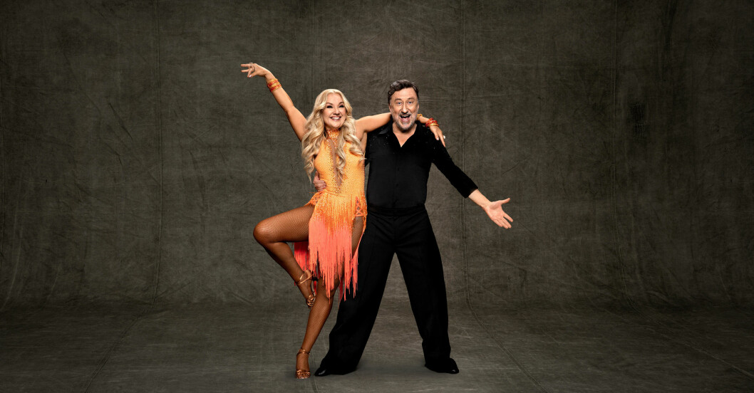 Janne Josefsson i Let's dance 2021.