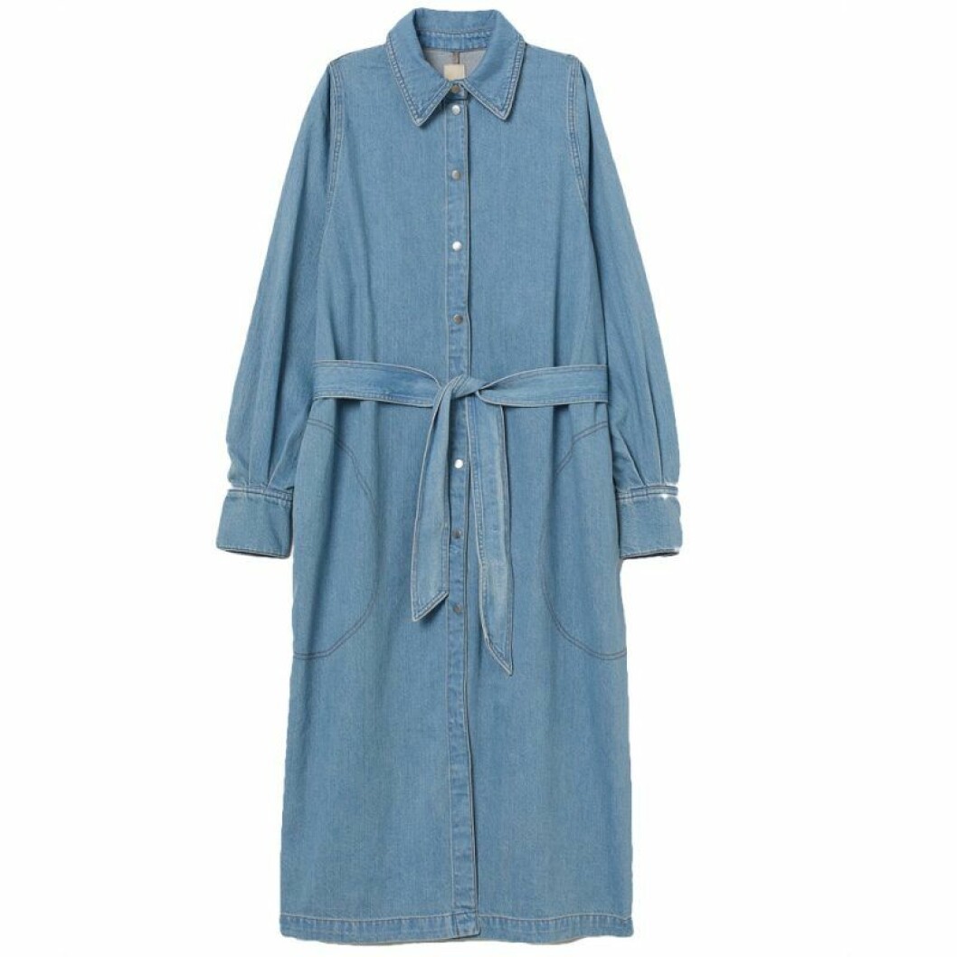 Jeansklänning från H&M