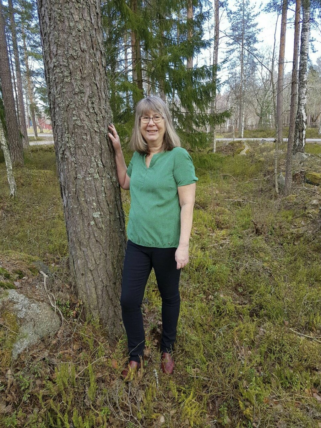 Jenny Remholt lider inte lika mycket av smärtan längre. Jenny Remholt