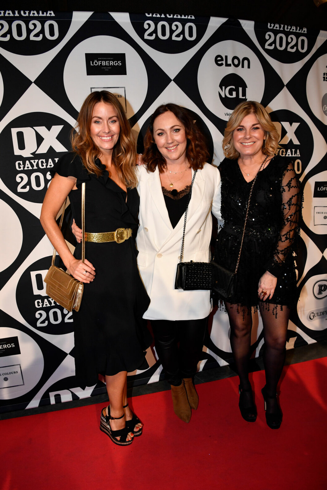 Jessica Wahlgren, Hanna Hedlund och Pernilla Wahlgren.
