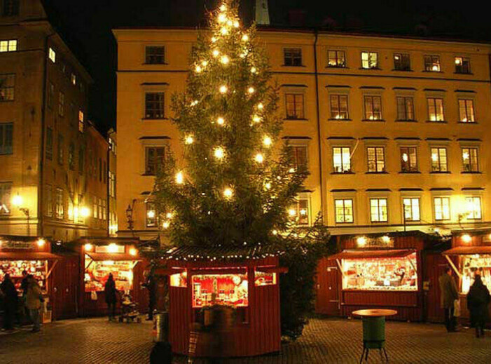 Foto: Holger Ellgaard Julmarknad på Stortorget