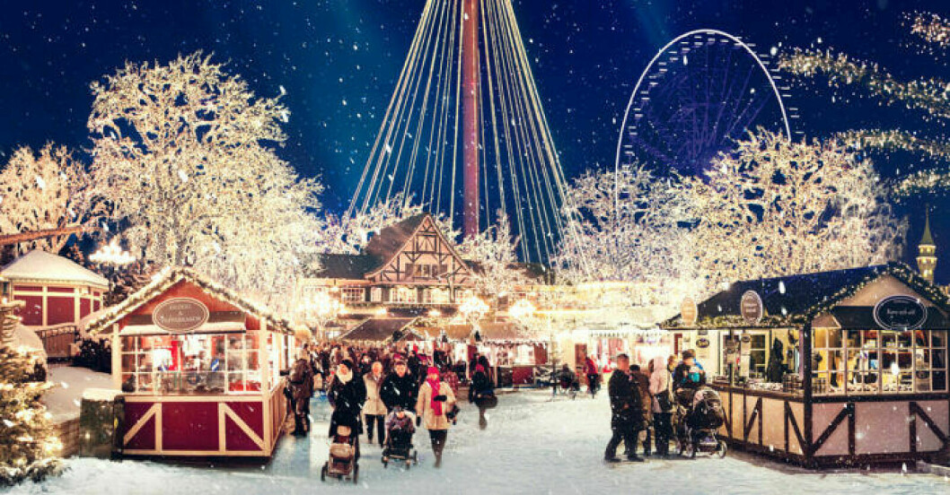 Jul på Liseberg