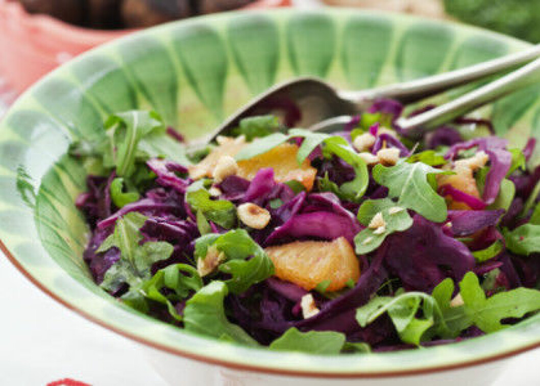 julsallad rucola