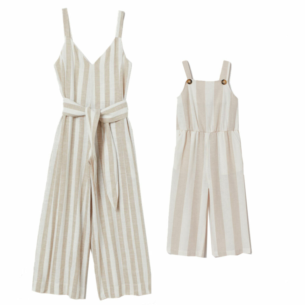 Randig jumpsuit
