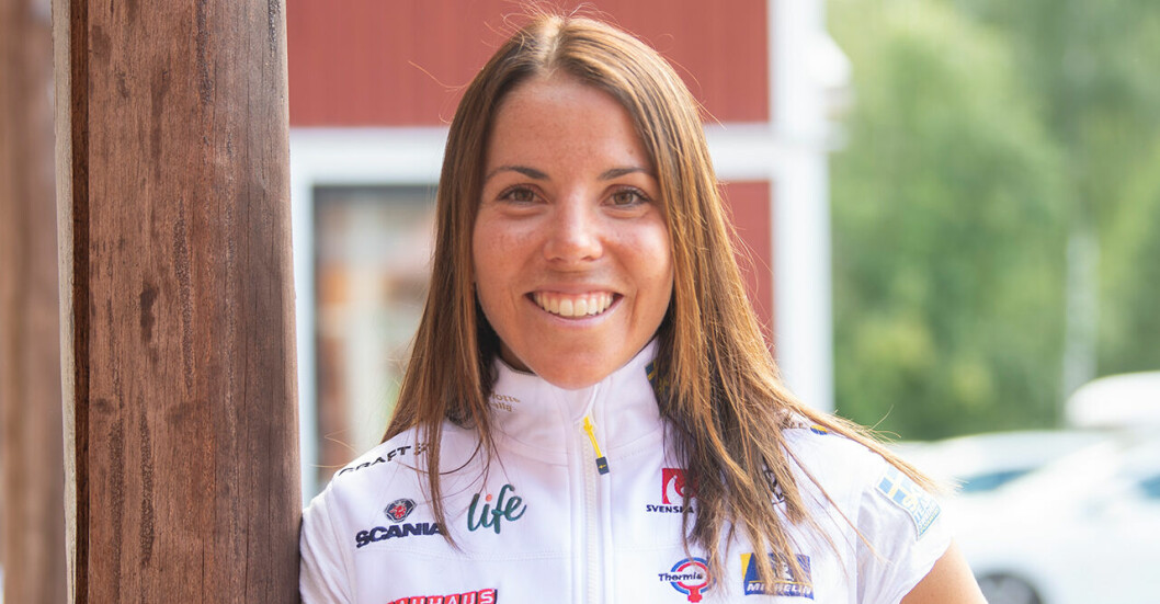 Charlotte Kalla tog sitt första SM-guld 2007. Charlotte Kalla tog sitt första SM-guld 2007.