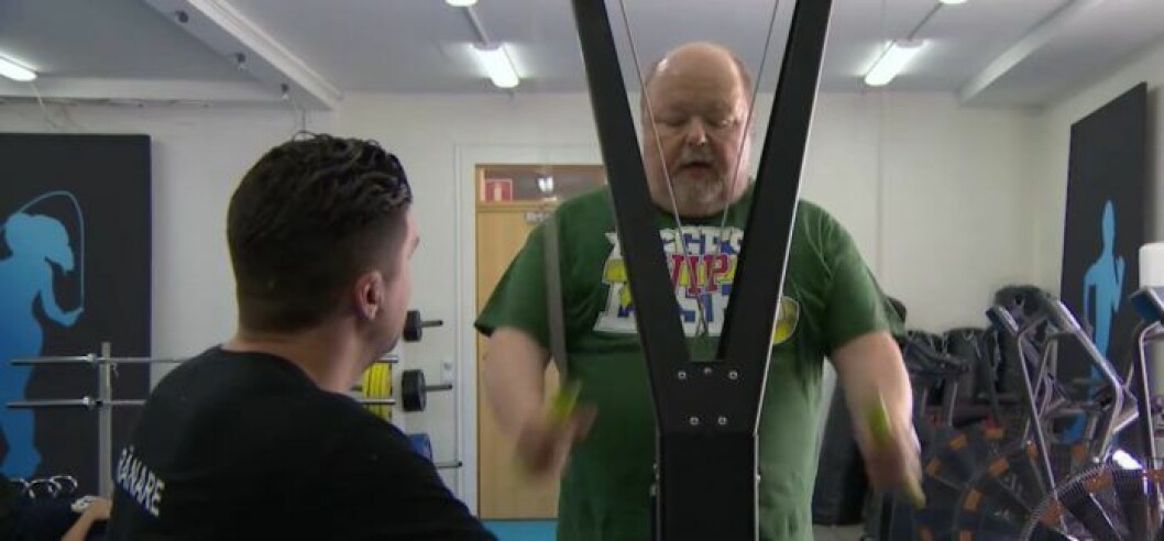 Kalle Moreaus öppnar upp om viktkampen. Foto: TV4 Kalle Moreaus öppnar upp om viktkampen