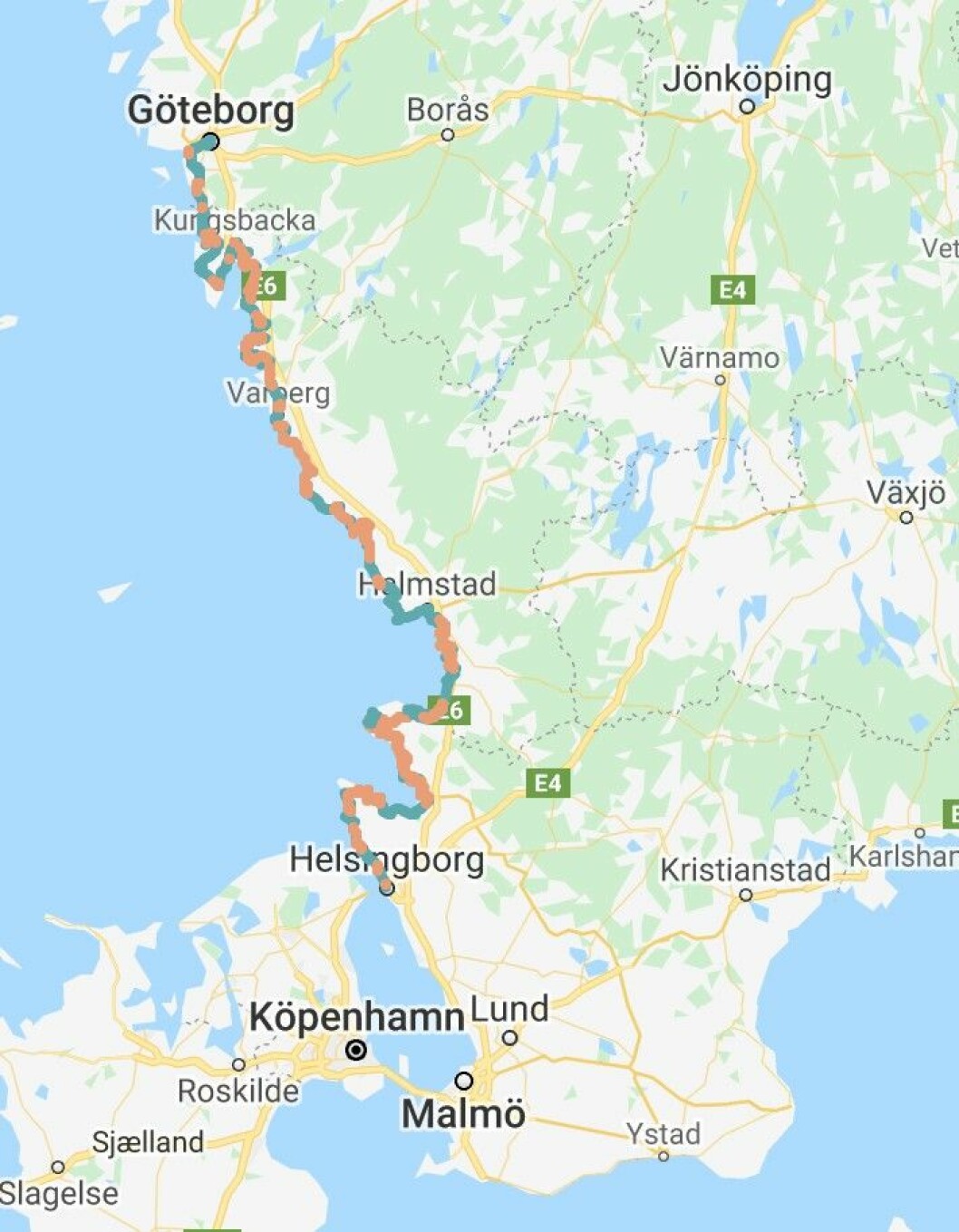 Kattegattleden cykelled.