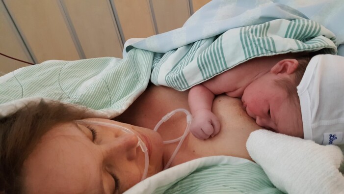 Lilla Ludvig kom till världen 2016, med ett planerat kejsarsnitt. therese andra förlossningen kejsarsnitt