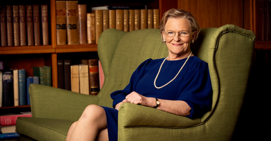 Kerstin Brismar är senior professor i diabetesforskning och har skrivit boken Lev länge & väl. Foto: Magnus Liam Karlsson kerstin brismar
