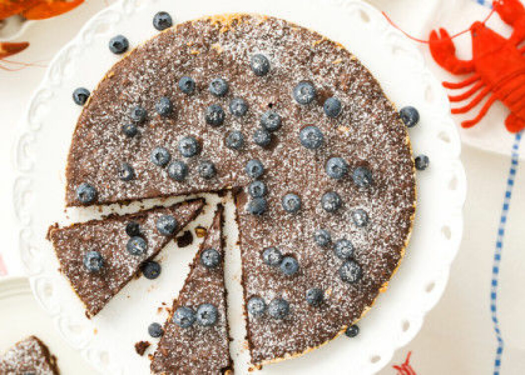Recept på nyttig kladdkaka
