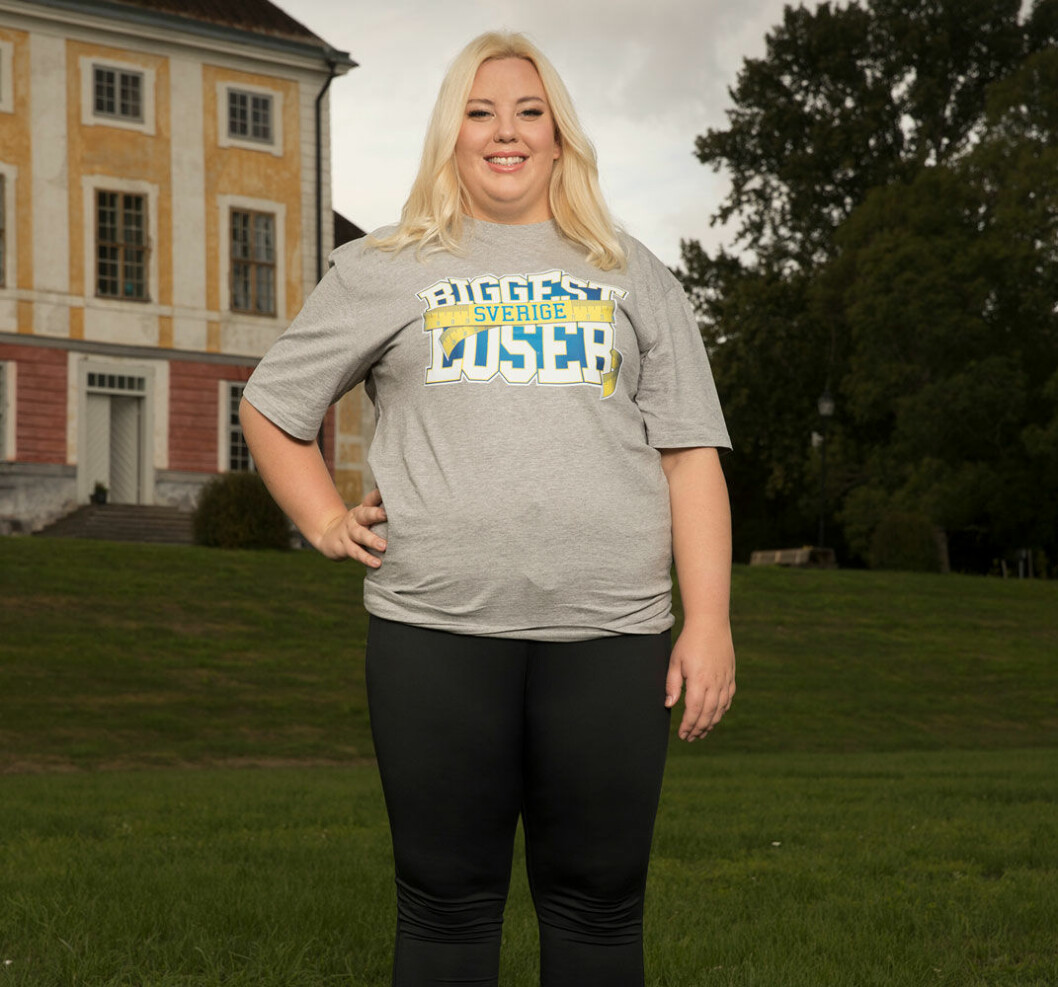 Klara Asp i "Biggest Loser". 