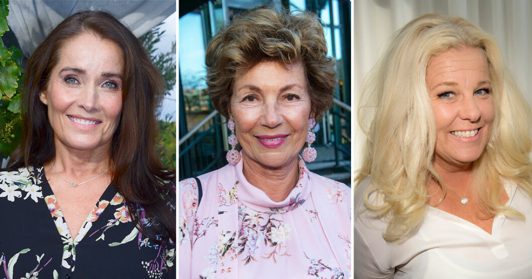 Agneta Sjödin, Amelia Adamo och Mia Parnevik är några av kvinnorna i programmet. Agneta Sjödin, Amelia Adamo och Mia Parnevik är några av kvinnorna i programmet.