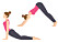 Figur visar hur man gör övningen kobra-hund