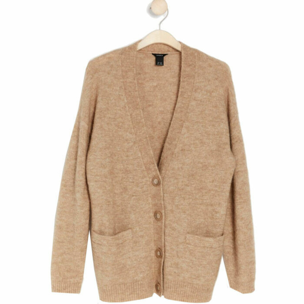 Beige kofta från lindex