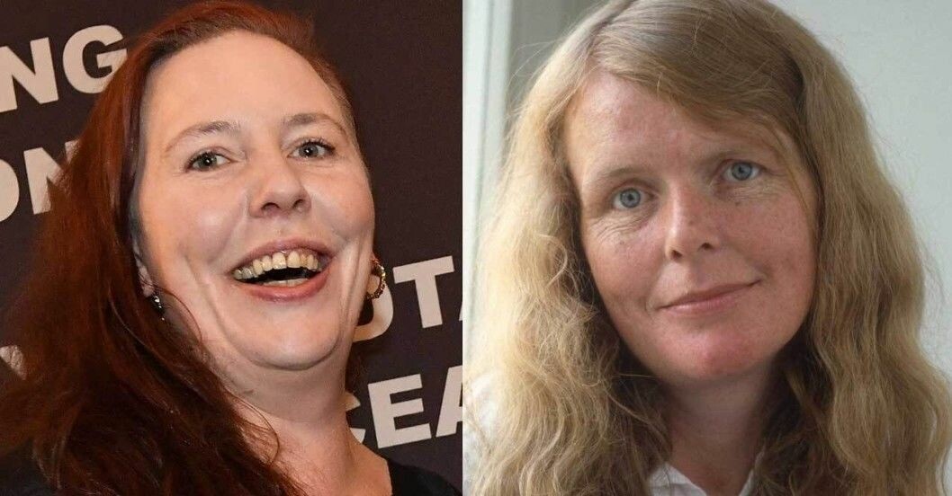 Kristina Lugn och dottern Martina Montelius