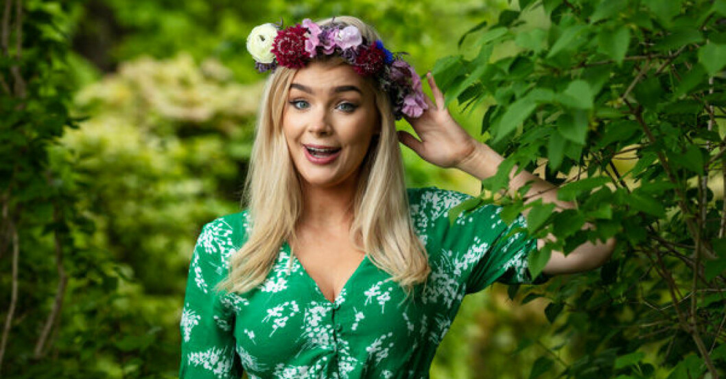 Keyyo sommarpratar den 17 juli. Foto: Mattias Ahlm/Sveriges Radio Kristina "Keyyo" Petrushina sommarvärd 2021