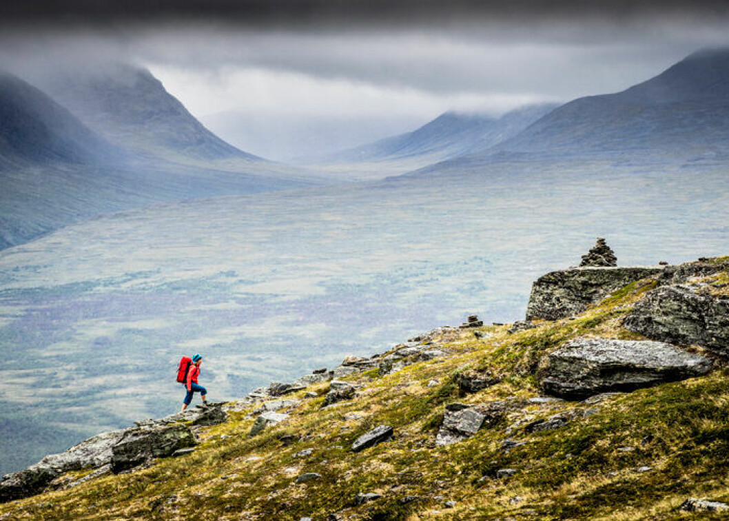 Vackra fjäll i Abisko. Foto: Gösta Fries/STF Signaturled Kungsleden Abisko.