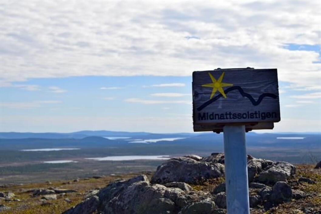 Leden når du enkelt från Kiruna. Haverdal Hlamstad