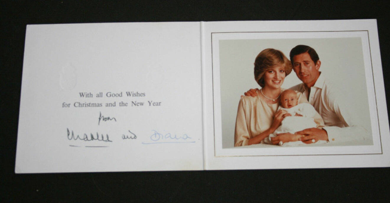 Diana och Charles med William
